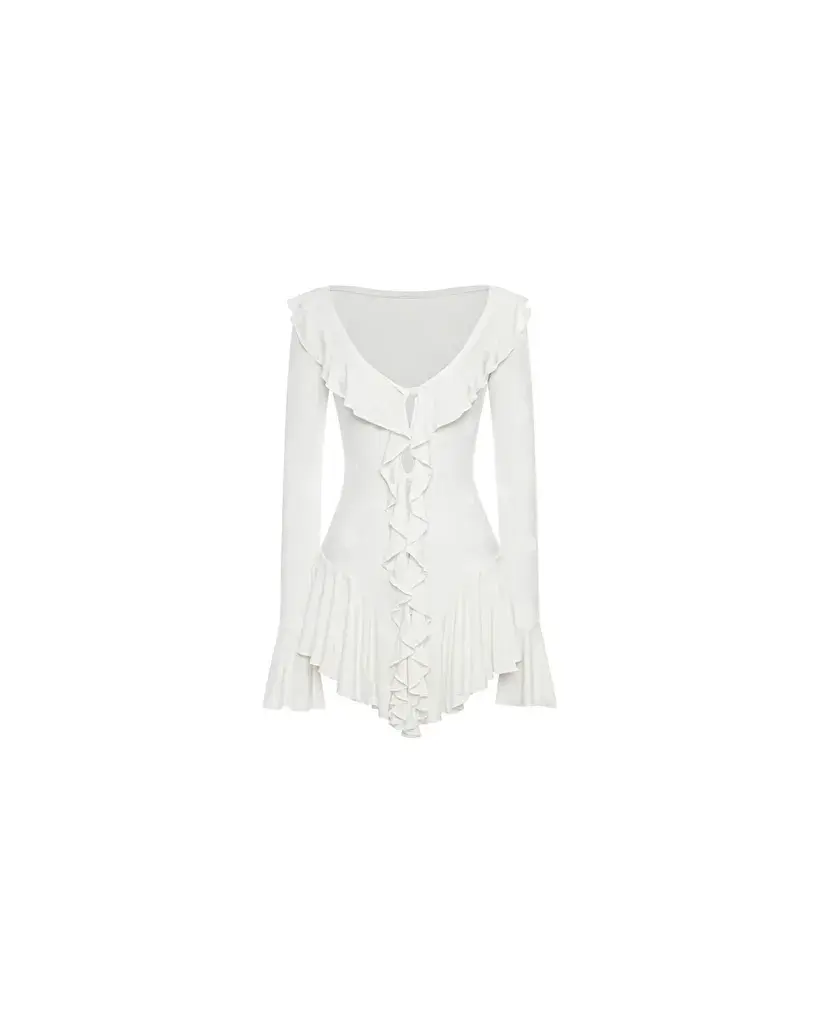 Embody Ženska haljina Mini Emily, Bela