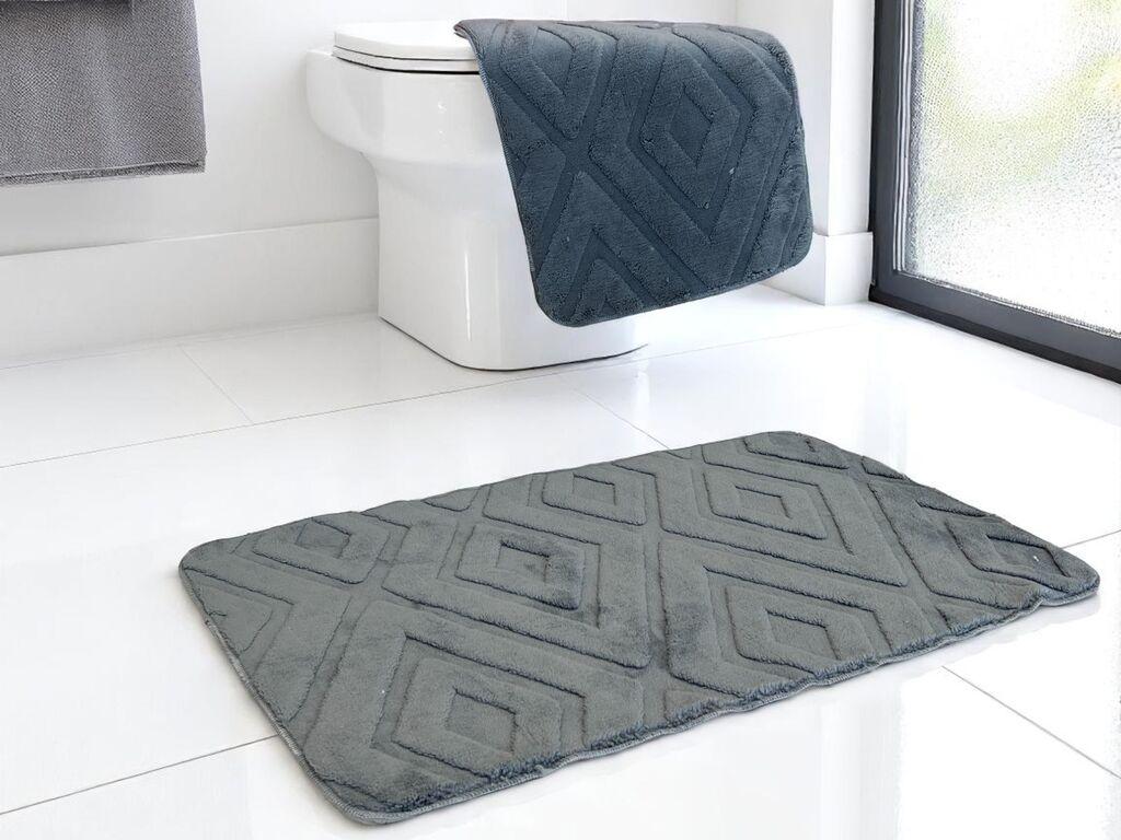 Viktorija Dvodelni set prostirki za kupatilo, Cik-cak dizajn A6