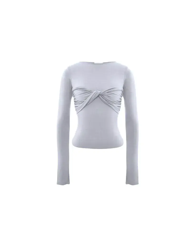 Embody Ženska bluza na dugi rukav Celine, Siva