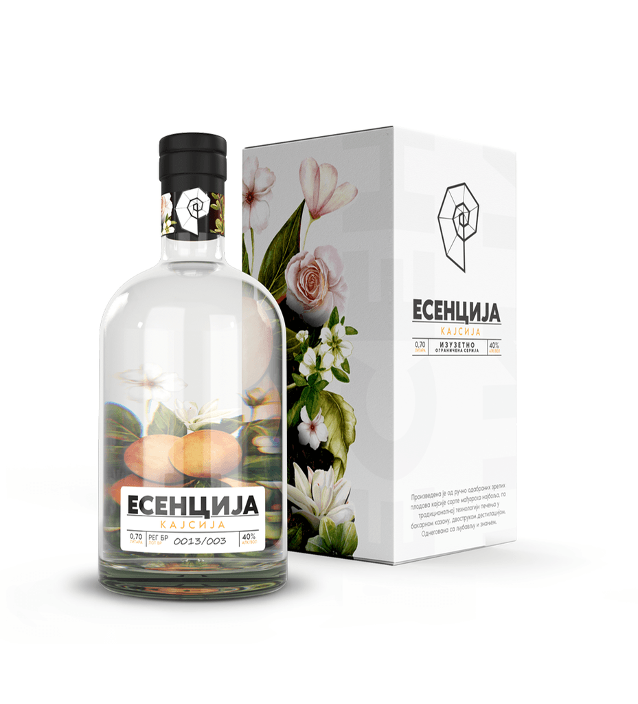 Esencija Rakija Kajsija LUX 40% vol, 700ml