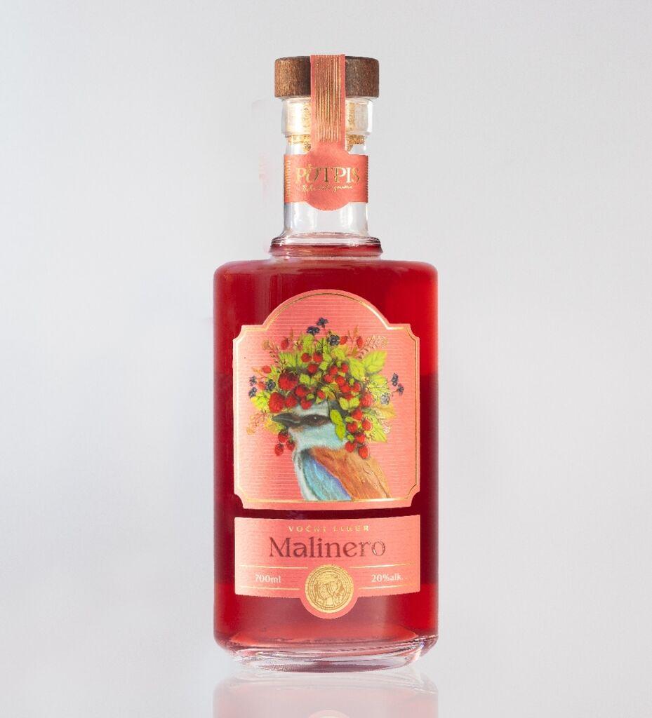 Potpis Voćni liker Malinero 20% vol, 700ml