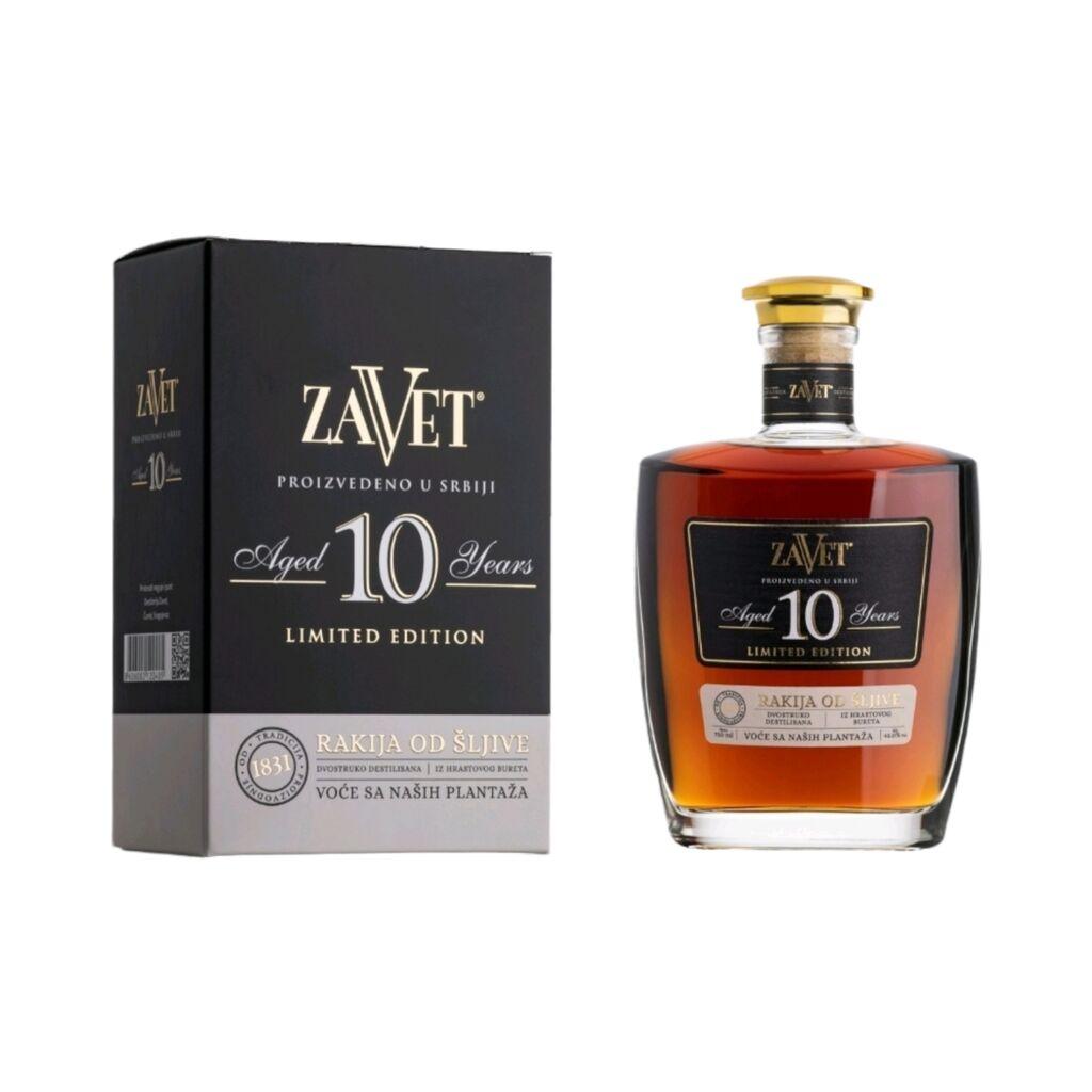 Zavet Rakija Šljiva 43% vol, 10 godina, 750ml