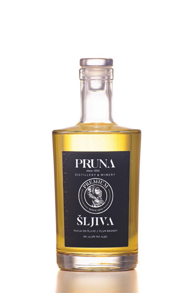Pruna Rakija Šljiva Premium 41%, 350 ml