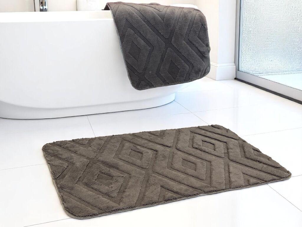 Viktorija Dvodelni set prostirki za kupatilo, Cik-cak dizajn A7