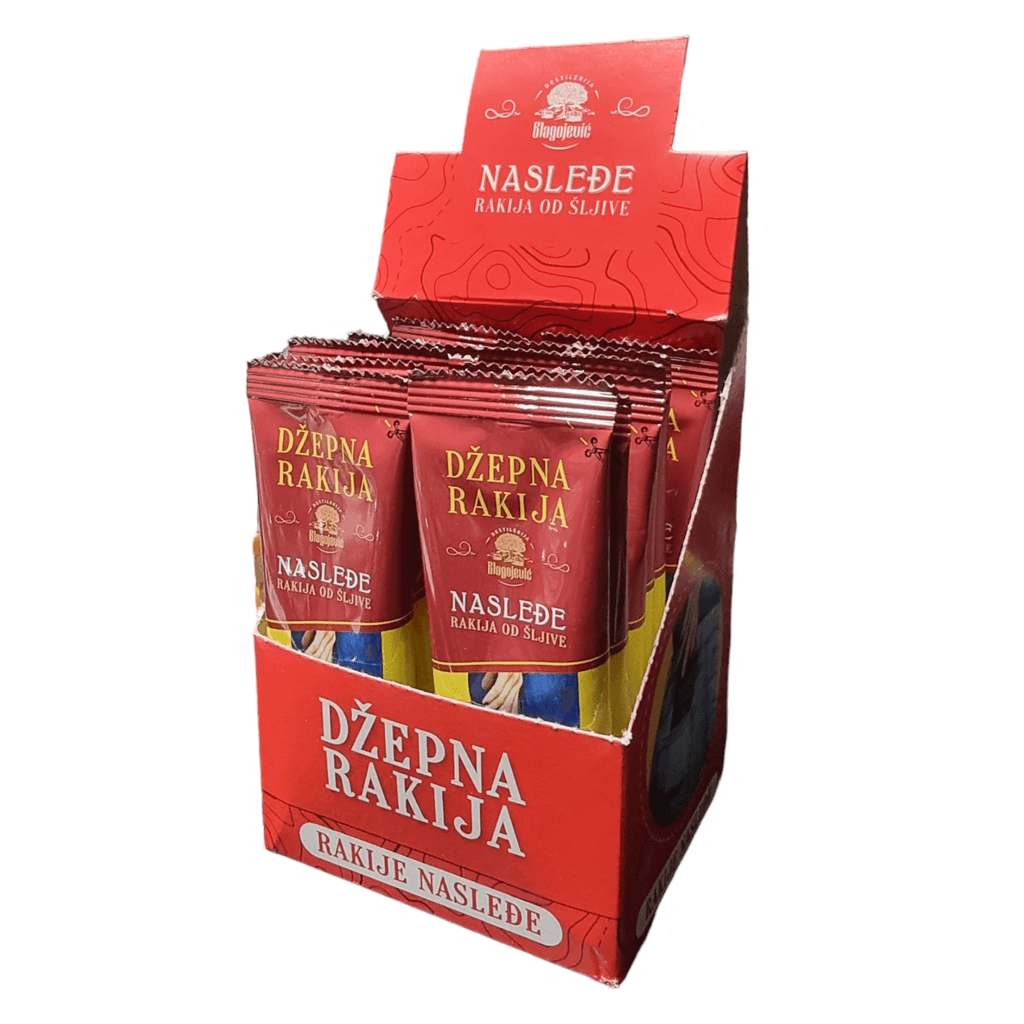 Blagojević Džepna rakija Nasleđe 45% vol, 12x30ml