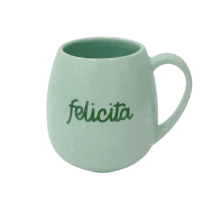 Heim Šolja sa ruckom Felicita, 500ml, Zelena