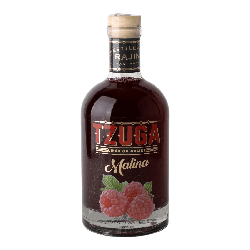 Tzuga Liker Malina 17% vol, 700ml