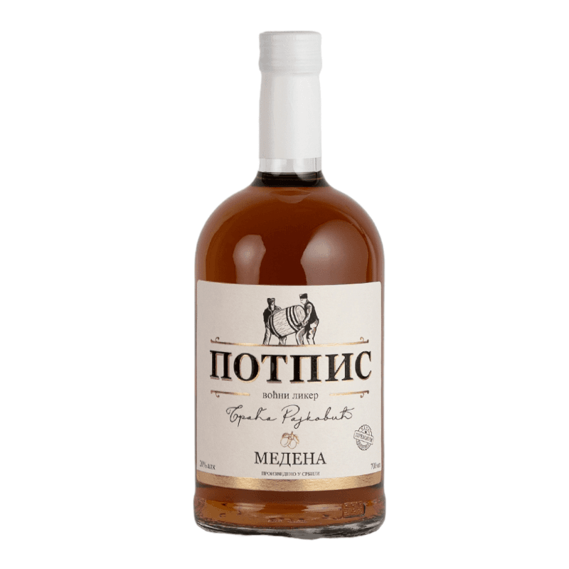 Potpis Voćni liker Medena 20% vol, 700ml