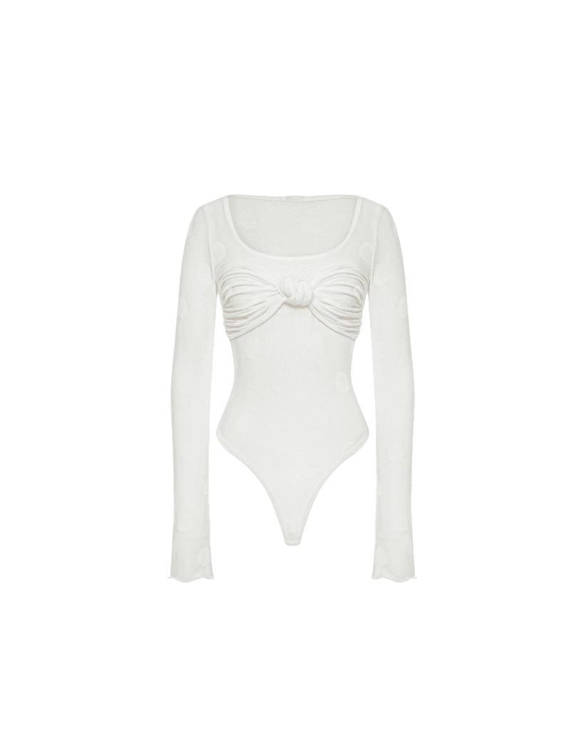 Embody Ženski bodi Emily, Beli