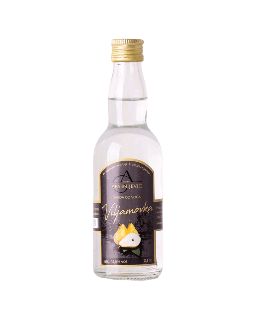 Arsenijević Rakija Vilijamovka 42% vol, 100ml