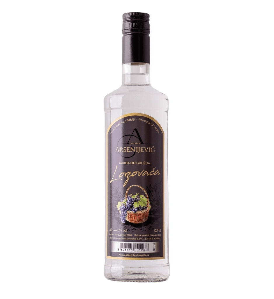 Arsenijević Rakija Lozovača 45% vol, 700ml