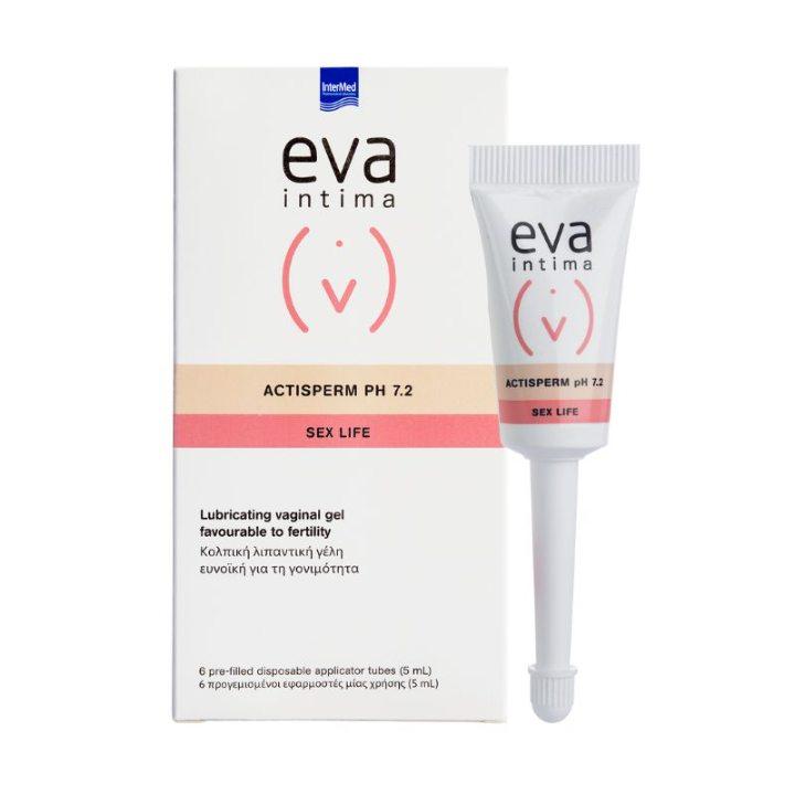 EVA INTIMA  Actisperm vaginalni lubrikant, pH 7,2, 5ml, 6 komada