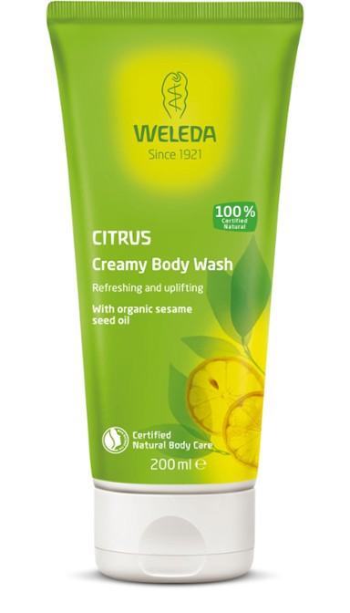 WELEDA Kremasti gel za tuširanje citrus, 200ml