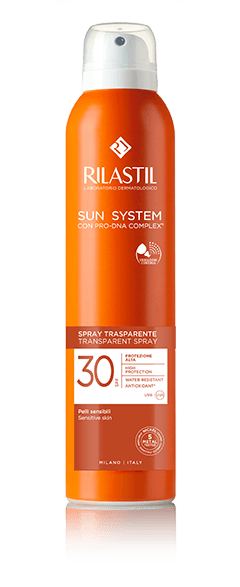 RILASTIL Sun system transparentni sprej SPF 30, 200ml