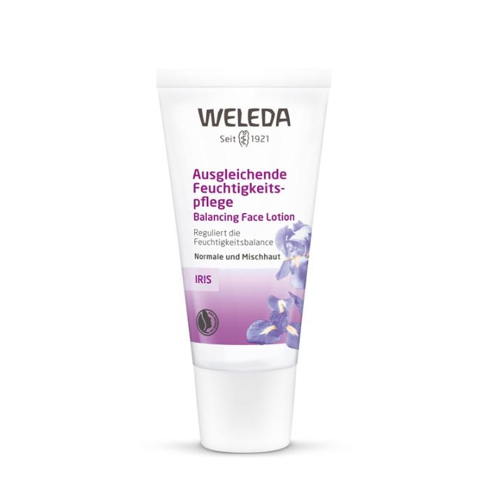 WELEDA Dnevno-noćni fluid za lice iris, 30 ml