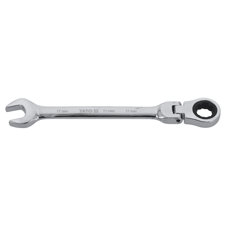YATO Brzi viljuškasto-okasti ključ, 17 mm, Zglobni