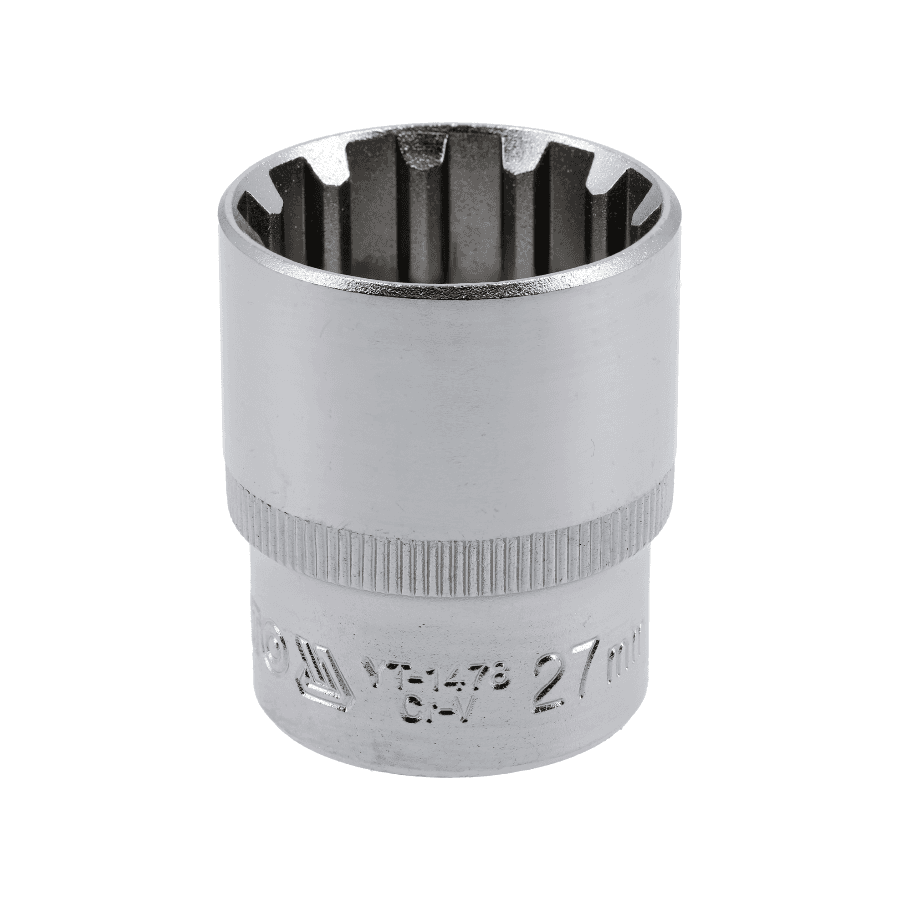 YATO Nasadni ključ, 1/2", 12ug- 27mm