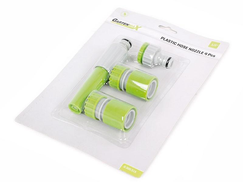 GARTENMAX Ravni pištolj za crevo, 1/2", 4 komada