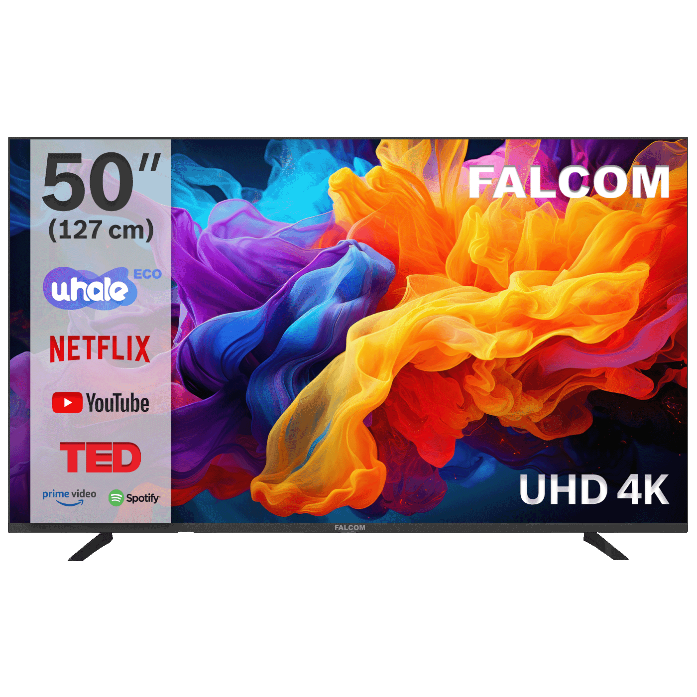 Falcom Smart LED TV 4K UltraHD 50" Vhale TV OS