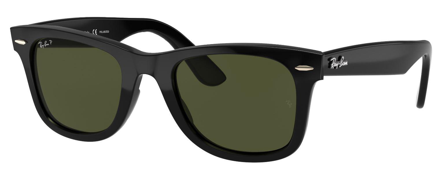 Ray-Ban Naočare za sunce 0RB4340 601/5850 Wayfarer, Polarizovane, Crne