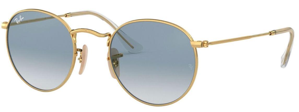 Ray-Ban Naočare za sunce 0RB3447N 001/3F 50-53 Round, Zlatne