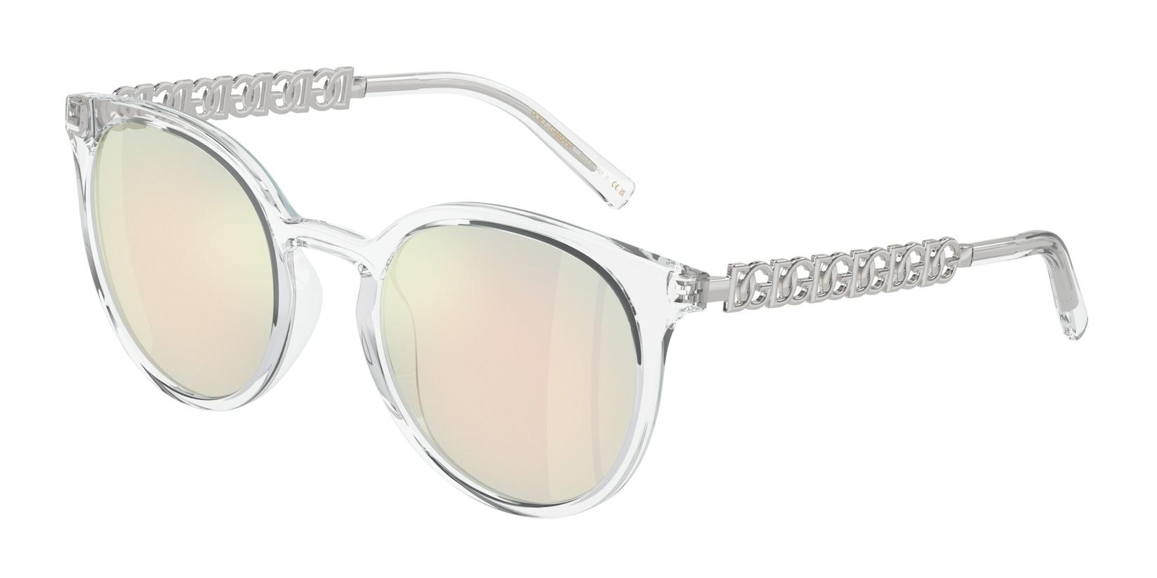 DOLCE & GABBANA Ženske sunčane naočare 0DG6189U 31336Q 52, Providno- bež