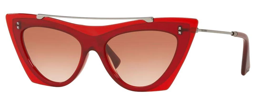 VALENTINO Ženske naočare za sunce 0VA4041 50781353, Crvene