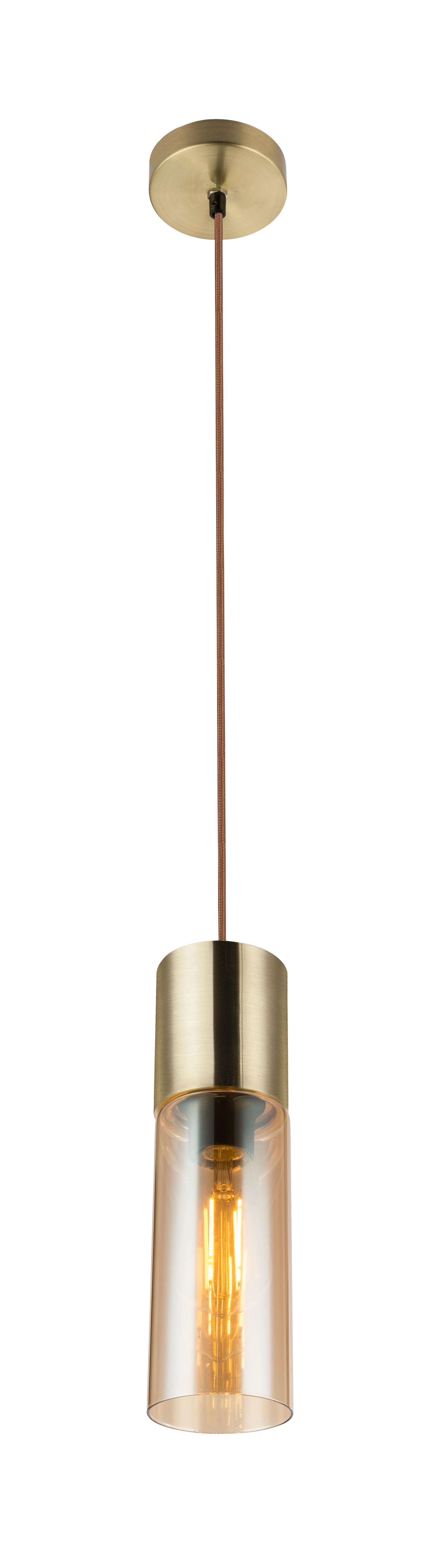 Viseća lampa od mesinga, 1x E27