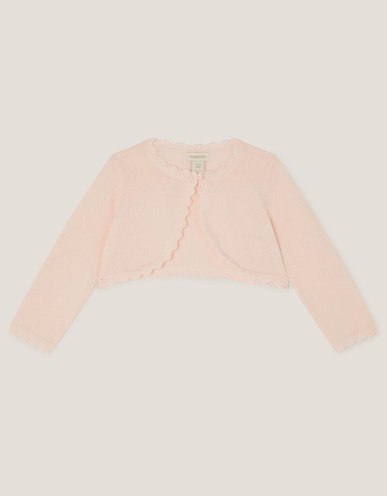 Monsoon Children Kardigan za bebe, Roze