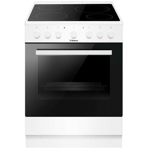 Hansa Električni šporet FCCW68103, 62 l, Belo-crni