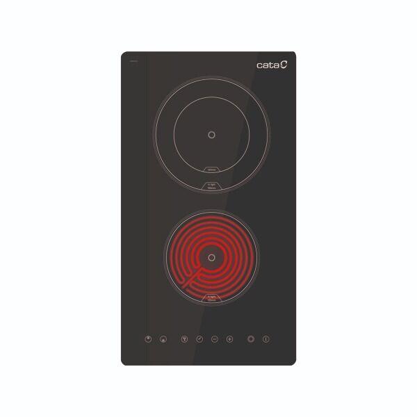 CATA Ugradna ploča TD 3002 BK, 2 polja, Crna