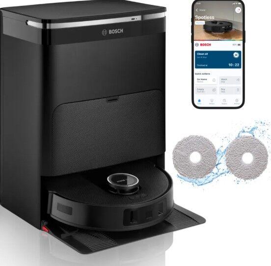 Bosch Robot usisivač BCRDW3B Spotless Max, Crni