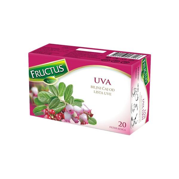 FRUCTUS Čaj od lista uve Fructus, 20g