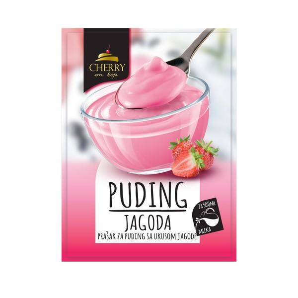 CHERRY ON TOP Puding Jagoda, 40g