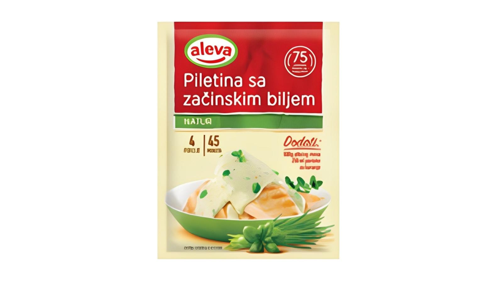 ALEVA Piletina sa začinskim biljem, 33g