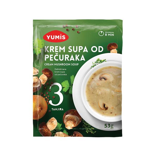 YUMIS Krem Supa, Pečurke, 53g