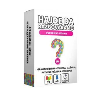 Gadget 4 Gift Društvena igra Hajde da razgovaramo, Porodično izdanje