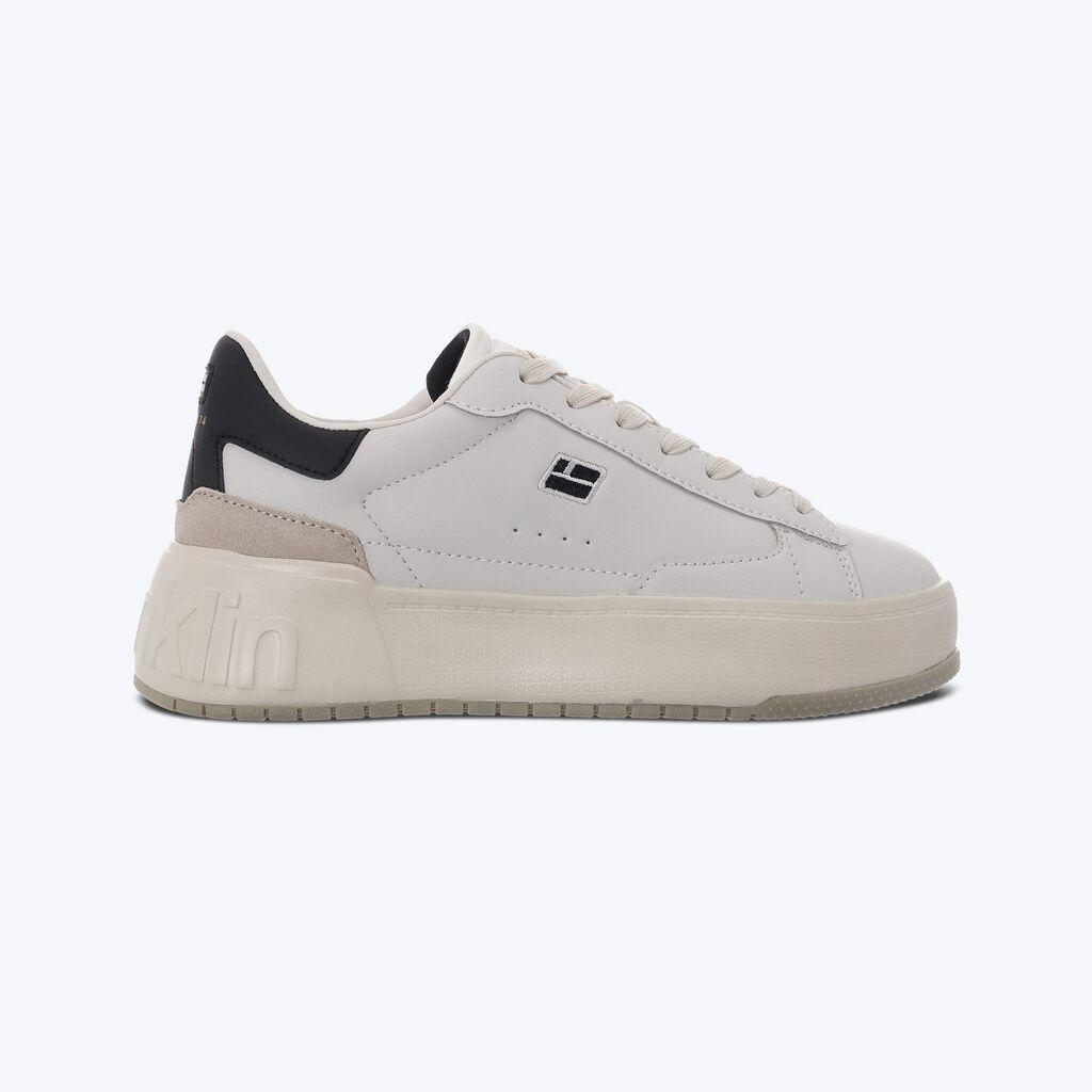 D.Franklin Ženske patike Court bsket basic, Bele