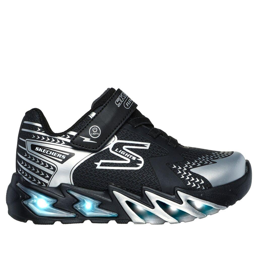 Skechers Patike za dečake Flex glow bolt, Crne