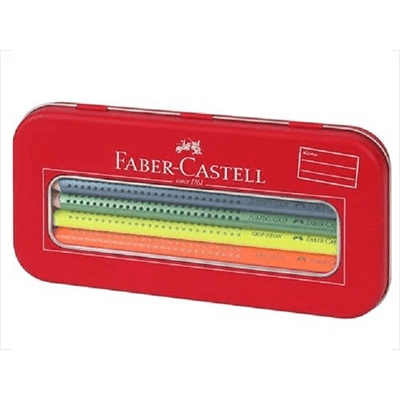 Faber-Castell Set drvenih bojica, Metalik i neon boje