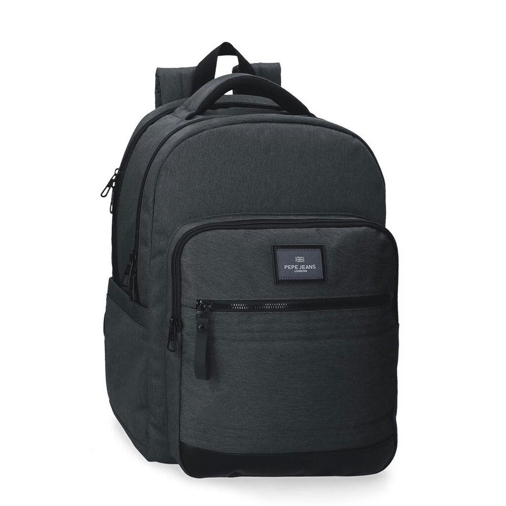 Pepe Jeans ranac za laptop Viton 7322541, 44 cm, crni