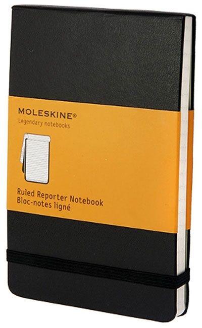 Moleskine Džepna sveska na linije, Crna