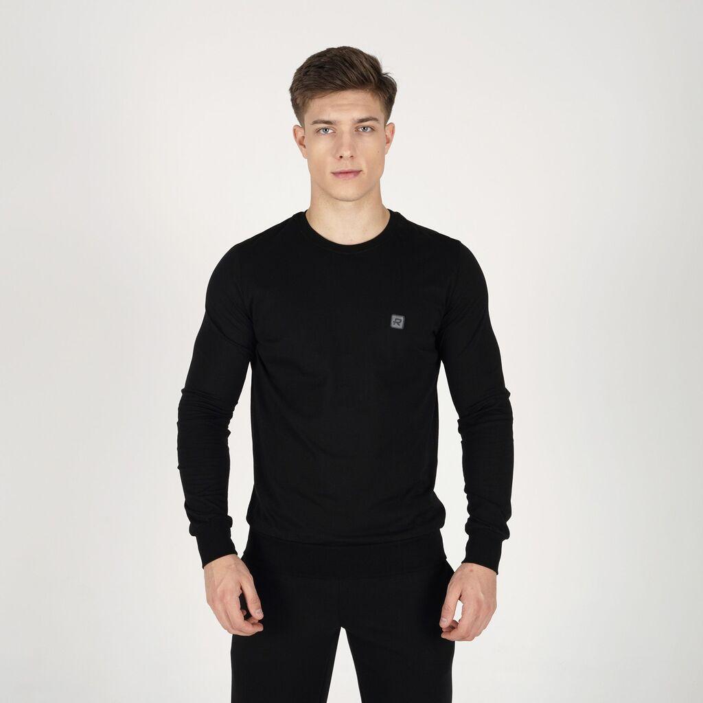 Rang Muška majica Dane, Dug rukav, Crna