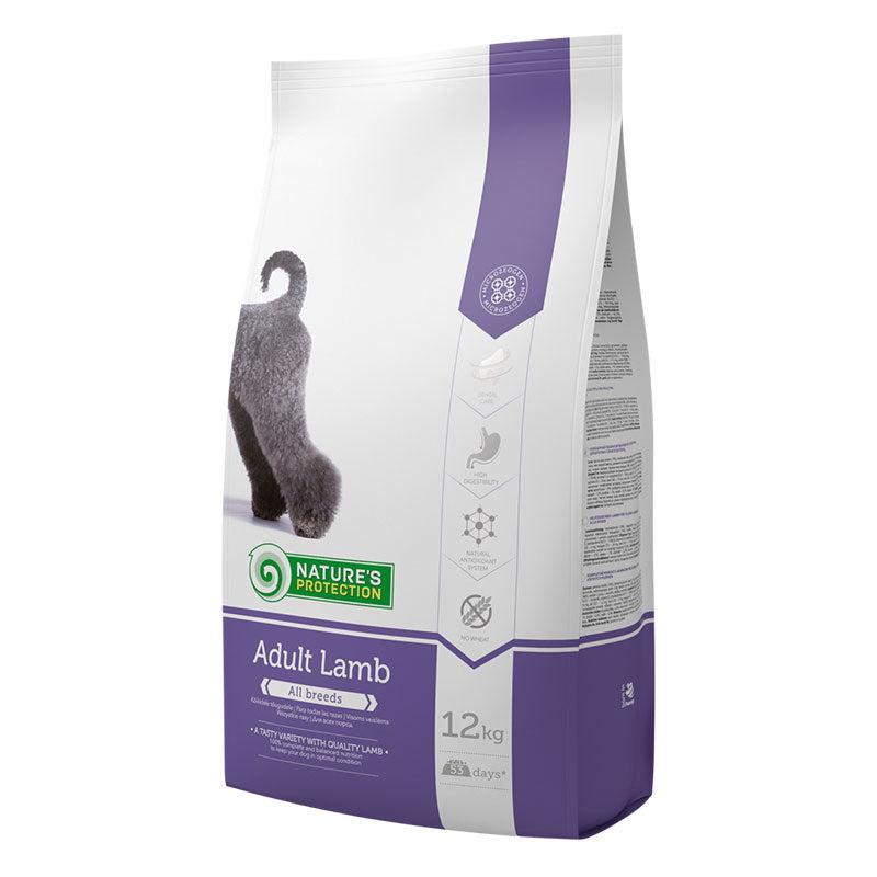 NATURE'S PROTECTION Hrana za pse Adult Lamb, 12kg