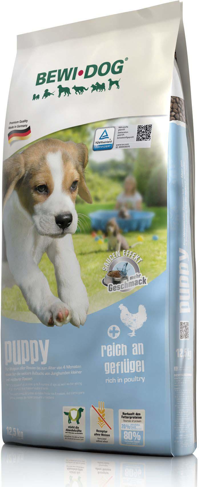 BEWI DOG Suva hrana za štence i male mlade pse Puppy, 12.5 kg