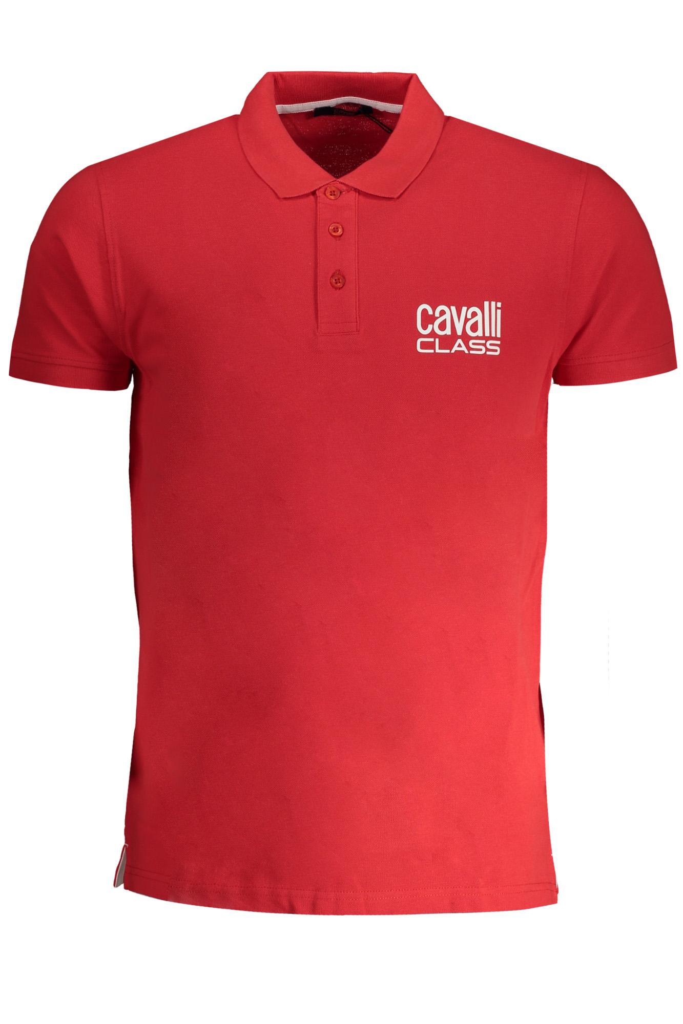 CAVALLI CLASS Muška polo majica QXT64ZKB002_RO02000, Crvena