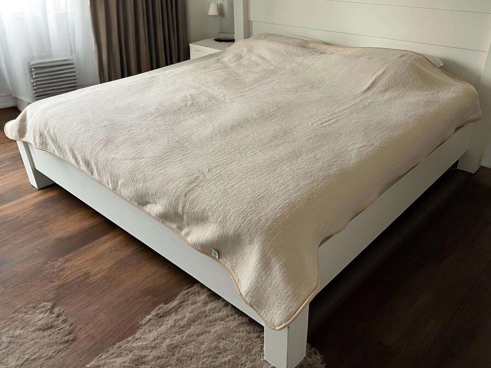 VIKTORIJA Ćebe Glat Bahar 165x220cm, Bež