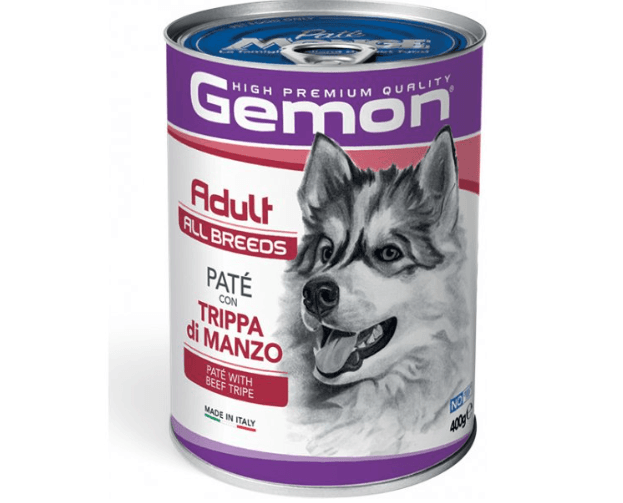 GEMON Hrana za odrasle pse svih rasa Adult all breeds paté with beef tripe, 400 g