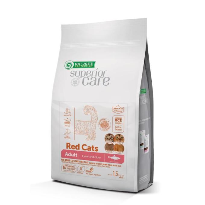 NATURE'S PROTECTION Hrana za mačke Red Cat, 1.5kg