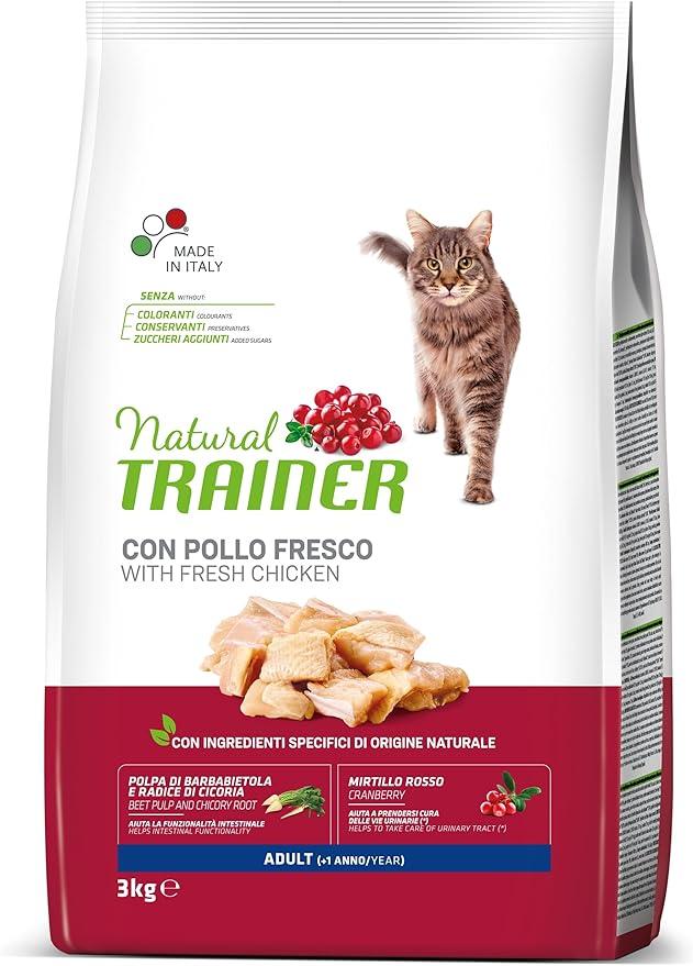 TRAINER Hrana za mačke Adult Cat With Fresh Chicken, 1.5kg